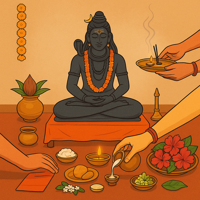 Shodashopchar Puja – The Vedic Science of Sixteen Divine Offerings in Hindu Worship