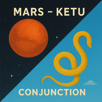 Mars - Ketu conjunction : What it really brings out in one's life