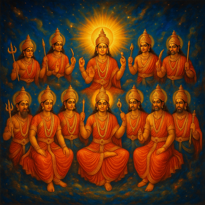 12 Months, 12 Suns: Discover the Vedic Guardians of Time