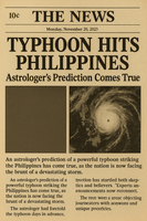 Typhoon kalmaegi hits Philippines : Did a recent prediction came true ?
