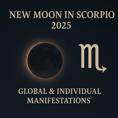New Moon in Scorpio 2025 : Global & Individual Manifestations
