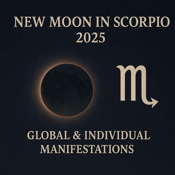 New Moon in Scorpio 2025 : Global & Individual Manifestations