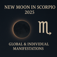 New Moon in Scorpio 2025 : Global & Individual Manifestations