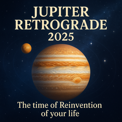 Jupiter Retrograde 2025 : The time of Reinvention of your life