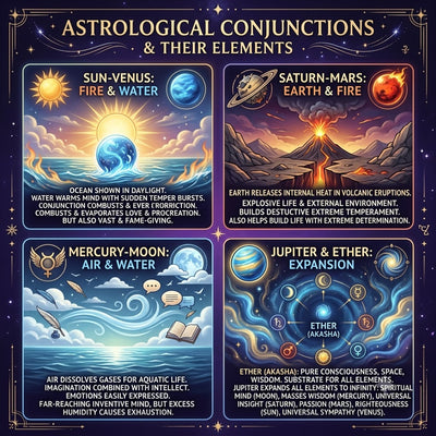 Understanding Planets conjunction through their elements