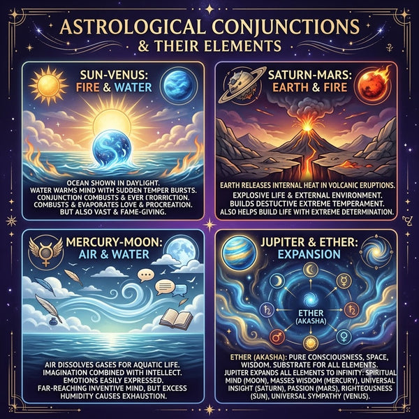 Understanding Planets conjunction through their elements