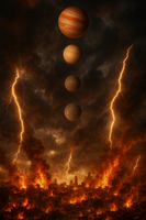 Uranus, Mars, Saturn alignment : Global Astrological impact 2025