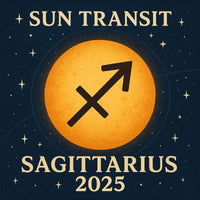 Sun transit in Sagittarius 2025: Your Monthly Horoscope