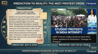 Was NEET Protest conflict predicted ?