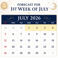 Weekly Astrological Forecast: July 1st – July 7th, 2026
