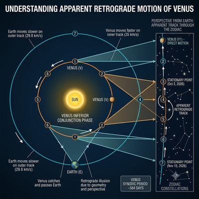 Astronomy Behind Venus Retrograde