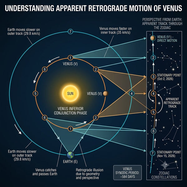 Astronomy Behind Venus Retrograde