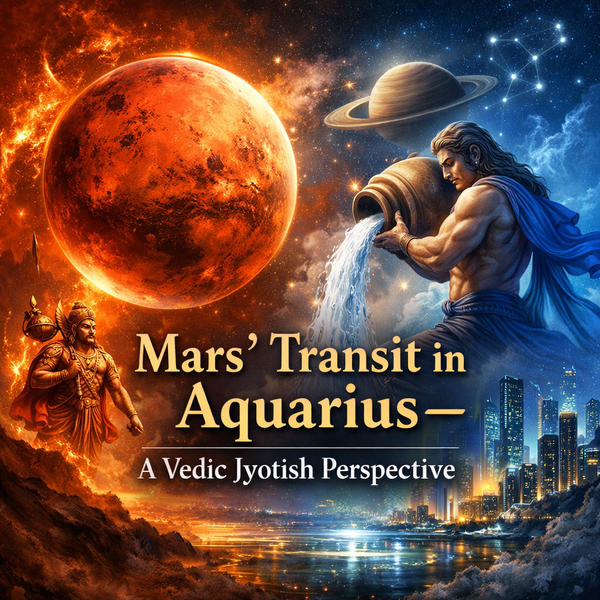 Mars Transit in Aquarius 2026: Vedic Astrology Predictions for All Moon Signs
