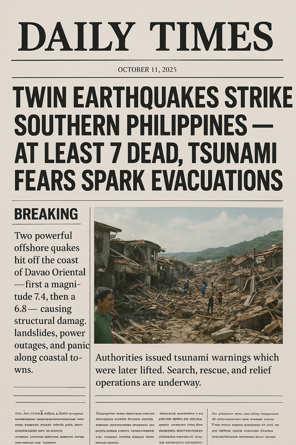 Philippines earthquake prediction came true : Analysis
