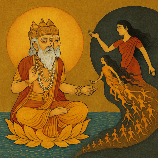 Vedantic Exploration of Brahma’s Creation and the Illusory World