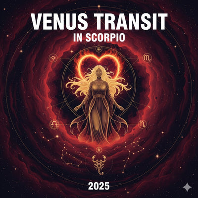Venus Transit in Scorpio 2025 : The Triple Conjunction, Uranus Opposition, and Your Moon Sign Forecast