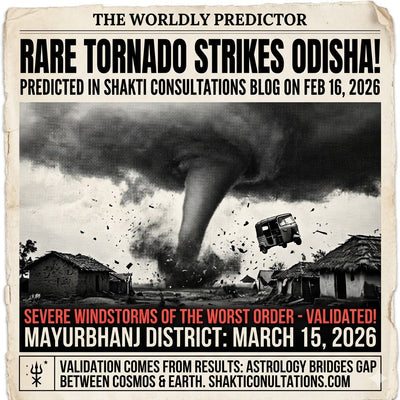 How Astrology Predicted the Rare Odisha Tornado